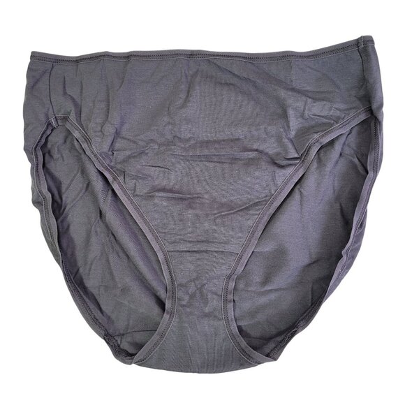 Felina Hi-Cut Cotton Stretch Panty Full Coverage Multicolor Size Medium 8-Pack - Picture 6 of 16